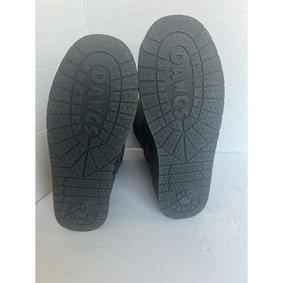 NWT DAWGS Dark Gray 9 Inch Faux Shearling Microfiber Vegan Winter Boots Sz 11 - Picture 10 of 11